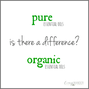 Organic or Pure Essential Oils?