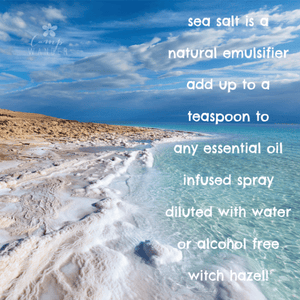 What Do Sea Salt, Vodka, Milk and Essential Oils Have In Common?