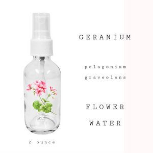 Flower Water - Geranium