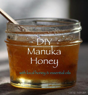 DIY Manuka Honey #Local Honey #Essential Oils!