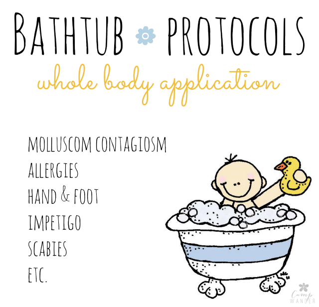 Bathtub Protocols for Whole Body