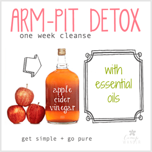 Armpit Detox for Optimal DIY Deodorant Performance