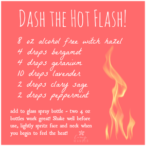 Dash the Hot Flash Spray
