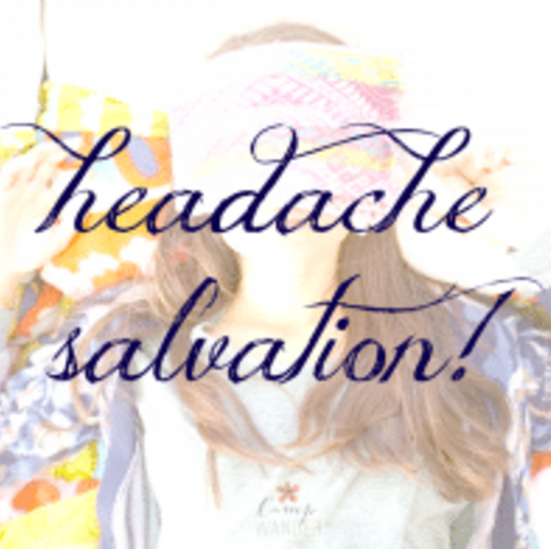 Crushing Headache Pain Relief Camp Wander