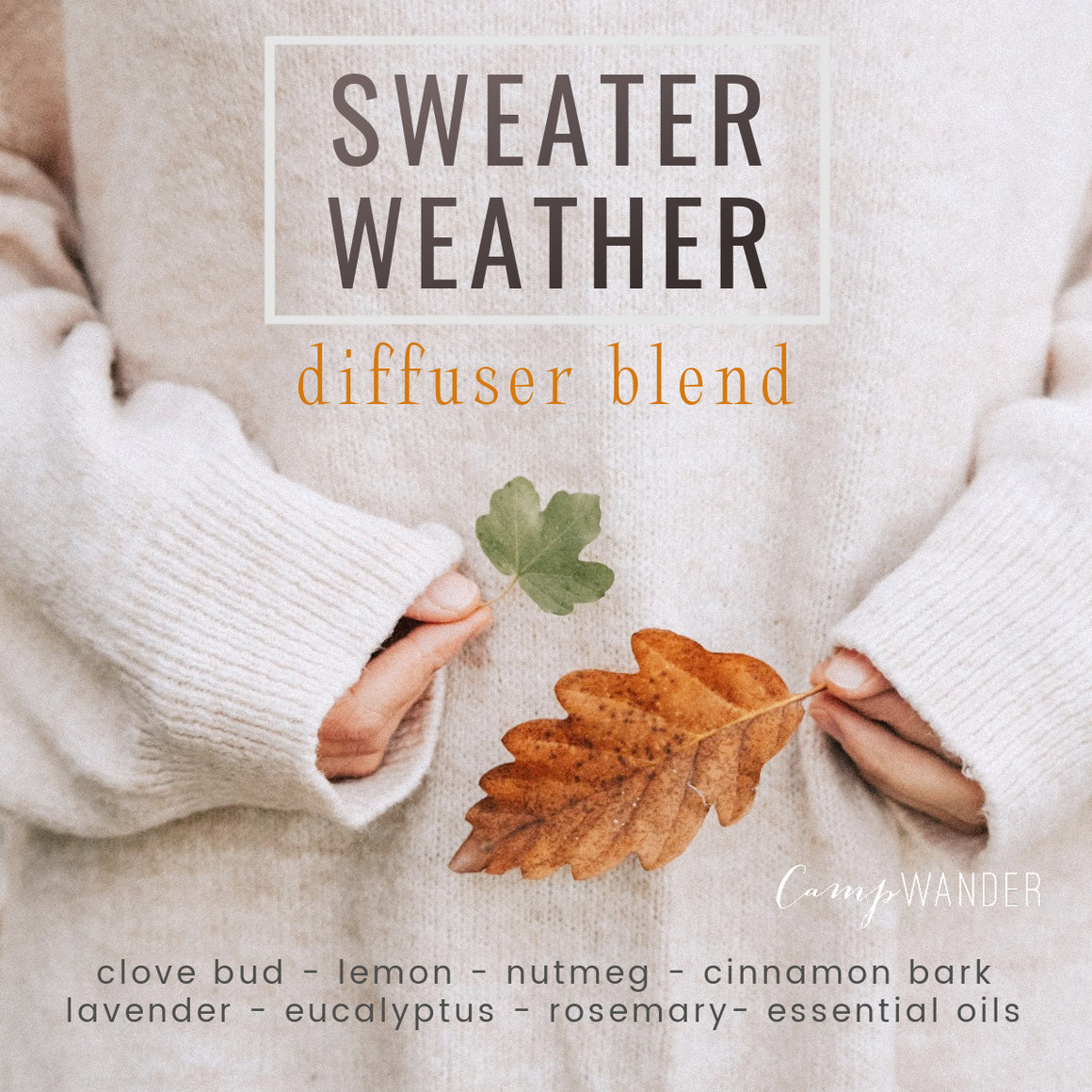 #1 Fall Favorite Sweater Weather Diffuser Blend