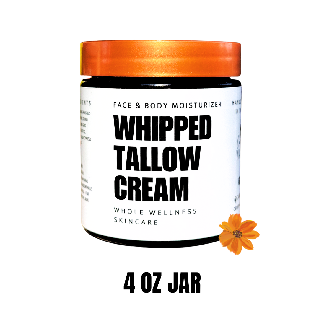 4 Ounces! NEW Whipped Tallow Cream