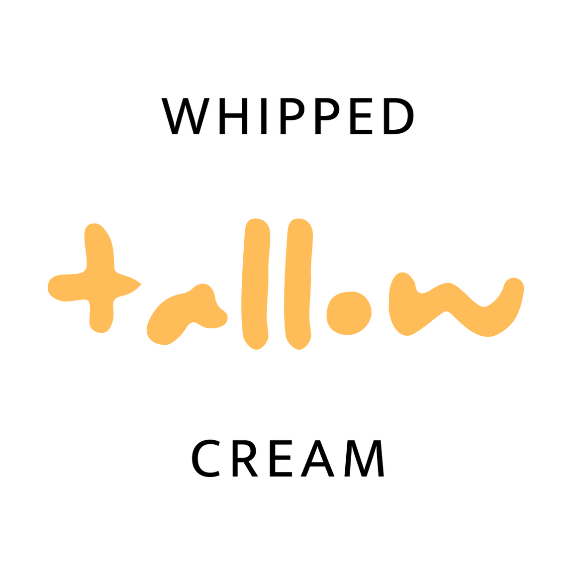 4 Ounces! NEW Whipped Tallow Cream