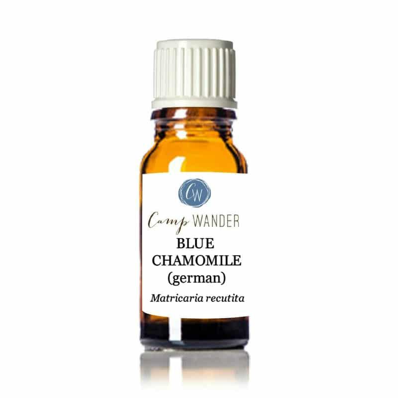 Blue Chamomile Essential Oil (German Chamomile) 1ml/30 Drop, Size: 1ml/30 Drop Sample