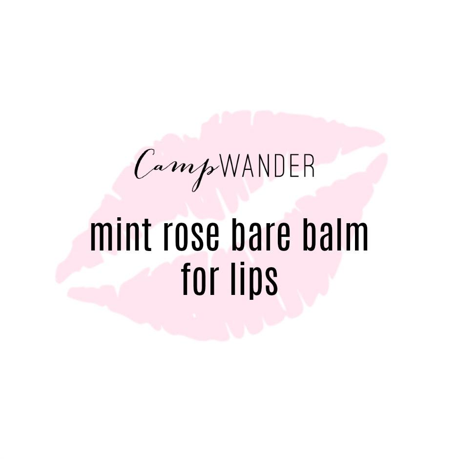 Mint Rose Bare Balm For Lips